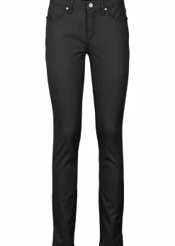 bonprix Bekleidung·Shirts & Tops|Jeans^Skinny-Jeans Mid Waist, cropped schwarz