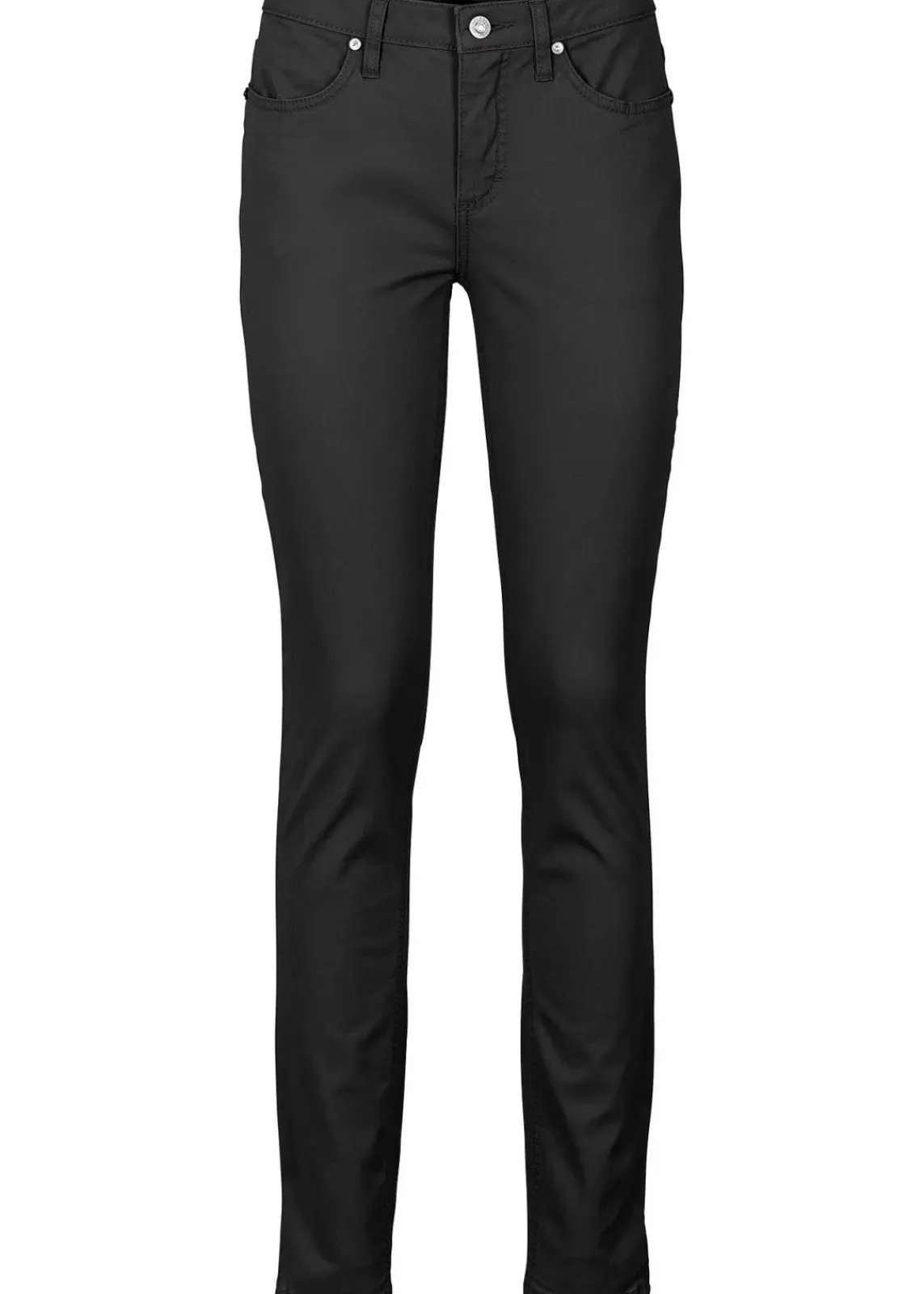 bonprix Bekleidung·Shirts & Tops|Jeans^Skinny-Jeans Mid Waist, cropped schwarz