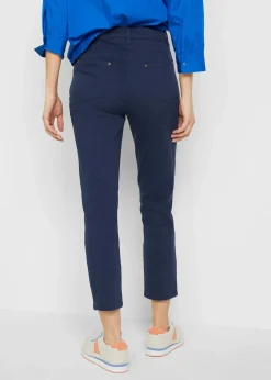 bonprix Bekleidung·Kleider^Slim Fit 7/8-Hose, High Waist dunkelblau