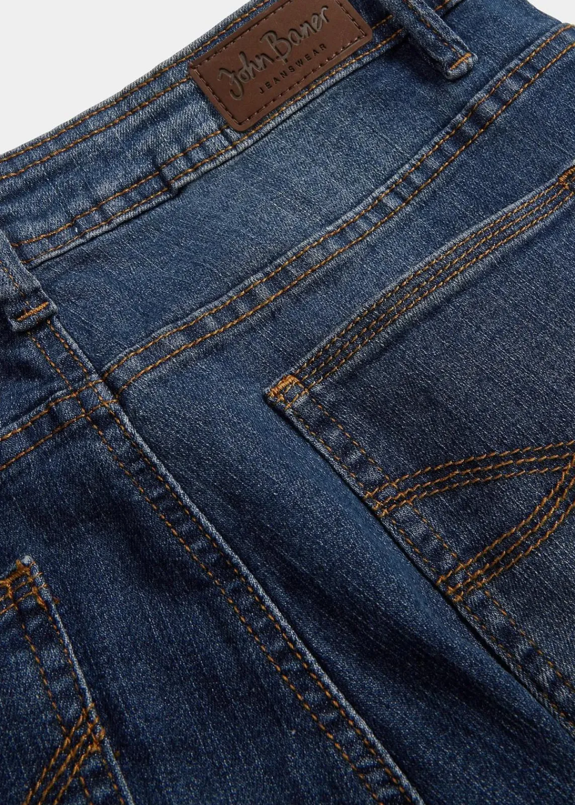 bonprix Jeans|Bekleidung·Shirts & Tops^Slim Fit Jeans Mid Waist, cropped dunkelblau used