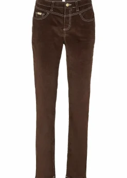 bonprix Bekleidung·Kleider|Hosen^Slim Fit Stretch-Cordhose dunkelbraun used