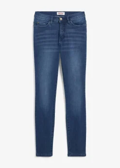 bonprix Bekleidung·Shirts & Tops|Jeans^Slim Jeans High Waist, Shaping blau used