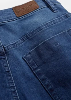 bonprix Bekleidung·Shirts & Tops|Jeans^Slim Jeans High Waist, Shaping blau used