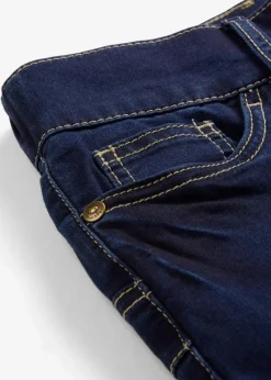 bonprix Bekleidung·Shirts & Tops|Jeans^Slim-Fit-Jeans High Waist, Super Stretch dark denim