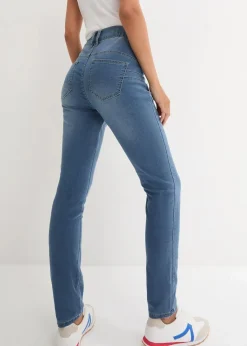 bonprix Jeans|Bekleidung·Shirts & Tops^Slim-Fit-Jeans High Waist, Super Stretch blue stone used