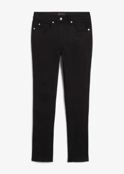 bonprix Jeans|Kurzgrößen^Slim-Fit-Jeans Mid Waist, Super Stretch black stone