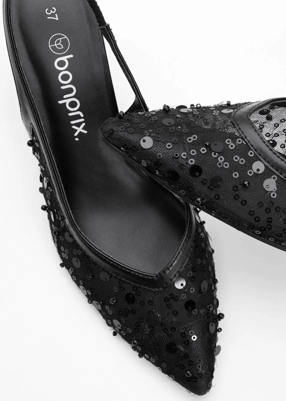 bonprix Pumps|Festliche Mode^Slingpumps schwarz