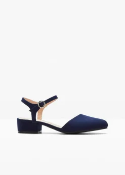 bonprix Pumps^Slingpumps mit niedrigem Absatz dunkelblau