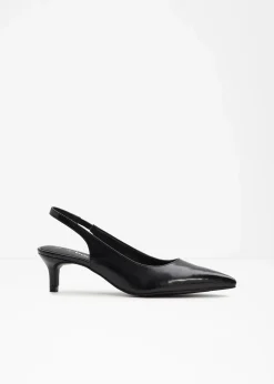 bonprix Pumps^Slingpumps mit schmalem Absatz schwarz