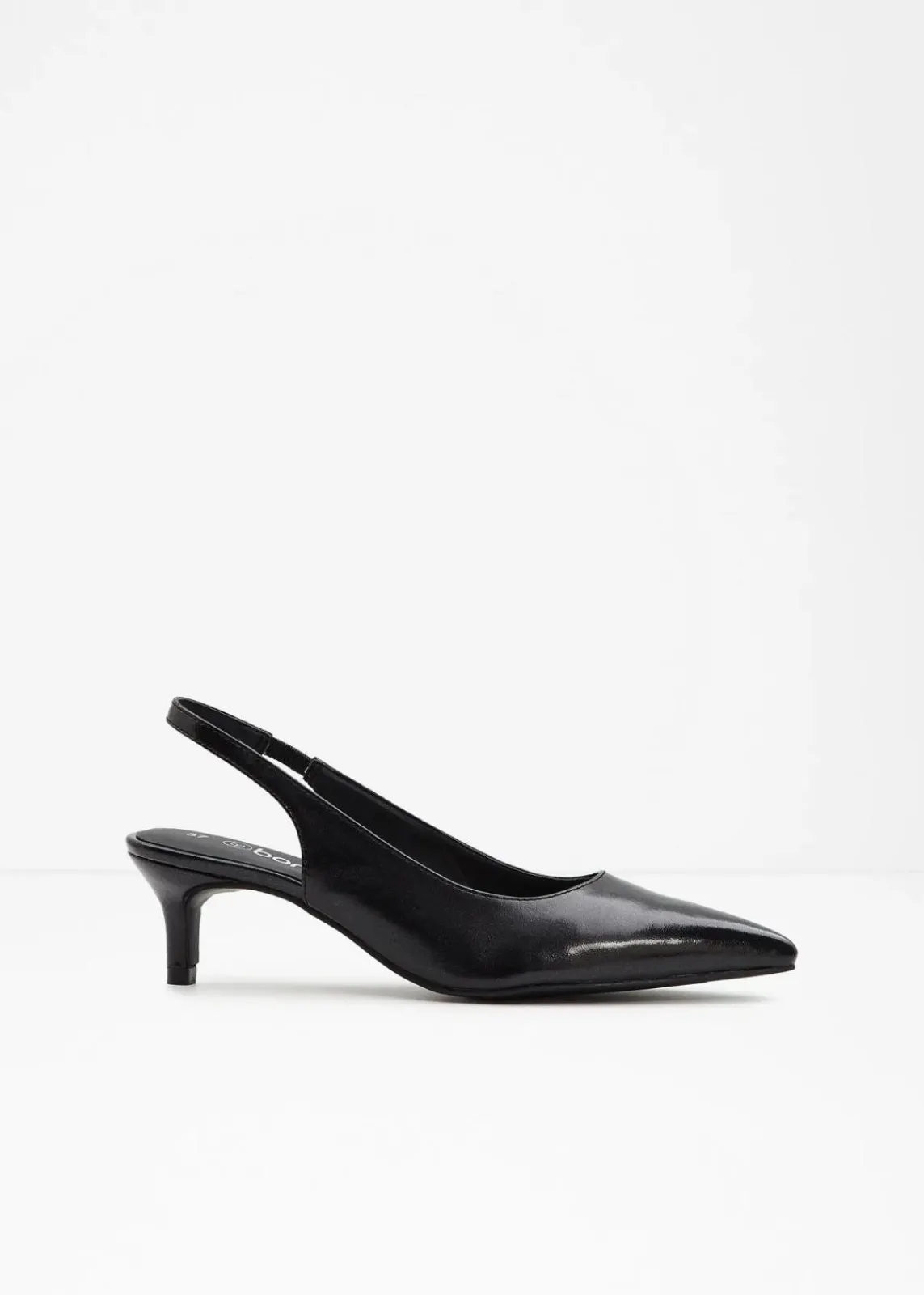 bonprix Pumps^Slingpumps mit schmalem Absatz schwarz