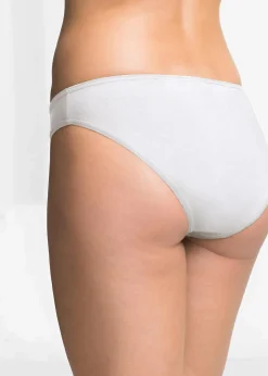 bonprix Höschen|Baumwollunterwäsche^Slip (10er Pack) weiß