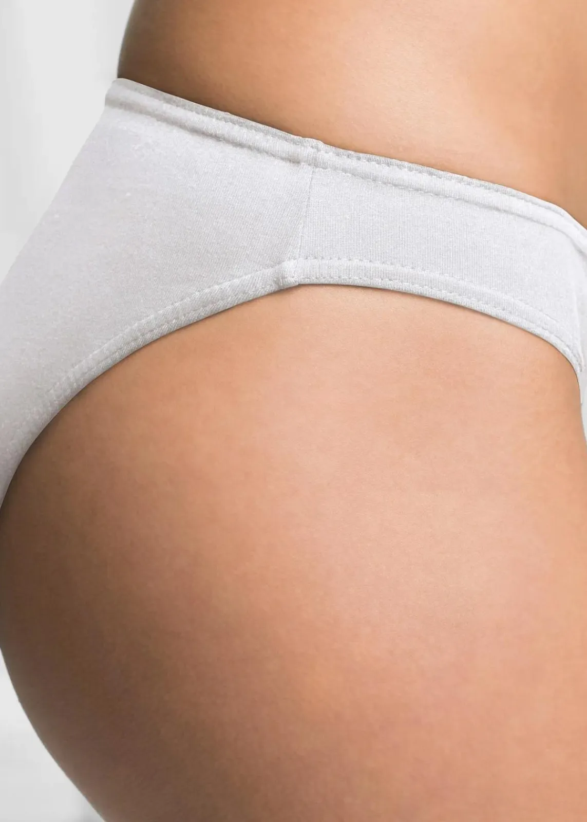 bonprix Höschen|Baumwollunterwäsche^Slip (10er Pack) weiß