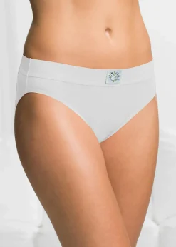 bonprix Höschen|Baumwollunterwäsche^Slip (10er Pack) weiß