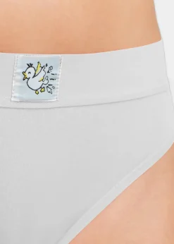 bonprix Höschen|Baumwollunterwäsche^Slip (10er Pack) weiß