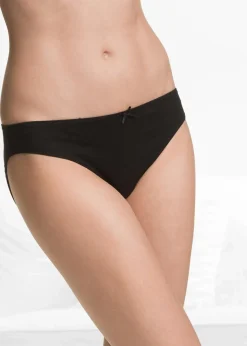 bonprix Wäsche·Baumwollunterwäsche|Wäsche·Höschen^Slip (8er Pack) schwarz