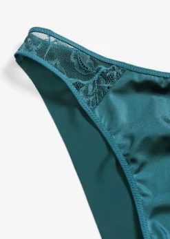 bonprix Wäsche·Dessous|Wäsche·Höschen^Slip mit nahtloser Hinterhose pfeffergrün