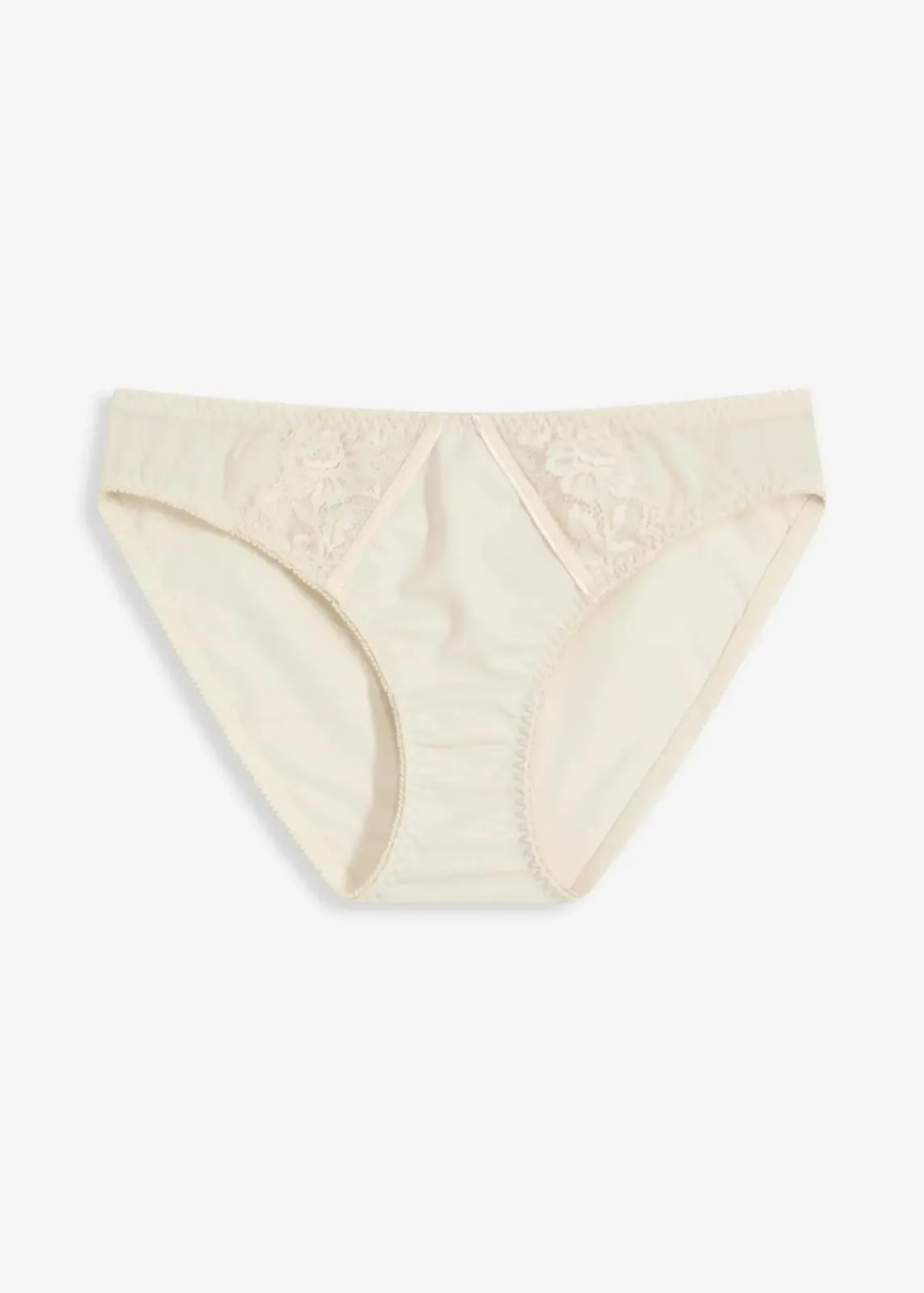 bonprix Wäsche·Dessous|Wäsche·Höschen^Slip mit zarter Spitze silbergrün