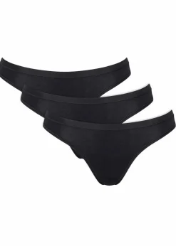 Sloggi Wäsche·Baumwollunterwäsche|Wäsche·Höschen^GO Daily Cotton Mini Slips (3er Pack) 3x schwarz