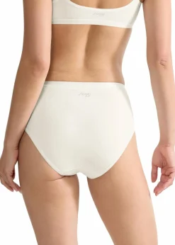 Sloggi Wäsche·Baumwollunterwäsche|Baumwollunterwäsche^GO Daily Cotton Midi Slip (3er Pack) 3x weiß