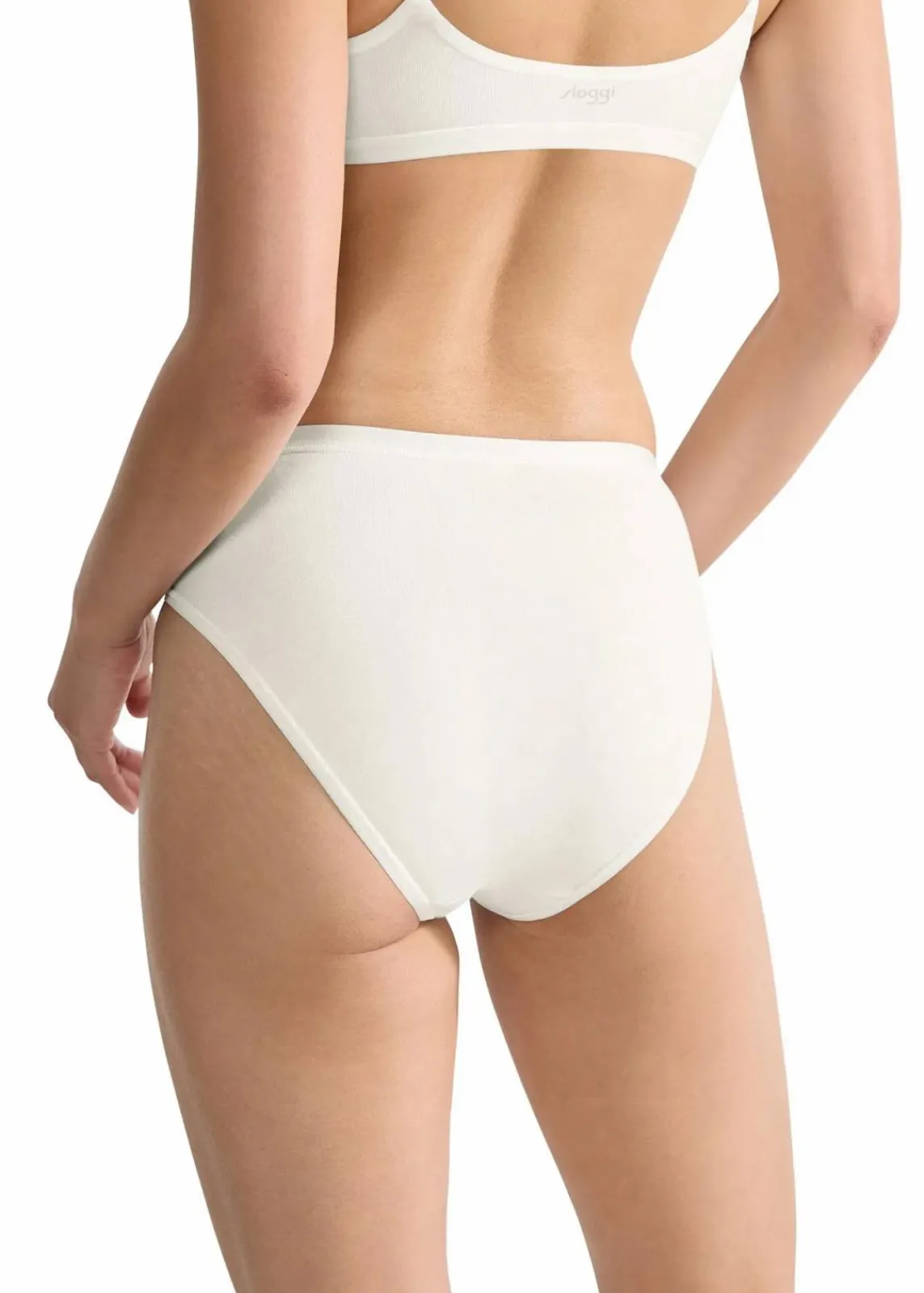 Sloggi Wäsche·Baumwollunterwäsche|Wäsche·Höschen^GO Daily Cotton Tai Slip (3er Pack) 3x weiß