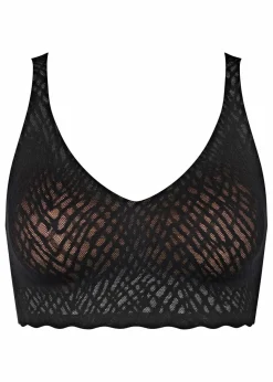 Sloggi Nachhaltigere Materialien|Sloggi^ZERO Feel Bliss Bralette schwarz