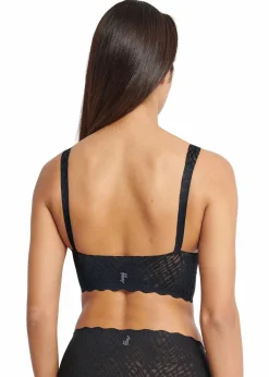 Sloggi Nachhaltigere Materialien|Sloggi^ZERO Feel Bliss Bralette schwarz