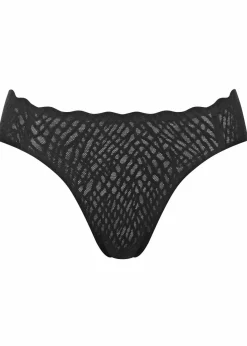 Sloggi Wäsche·Höschen|Nachhaltigere Materialien^ZERO Feel Bliss High leg schwarz