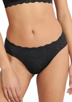 Sloggi Wäsche·Höschen|Nachhaltigere Materialien^ZERO Feel Bliss High leg schwarz