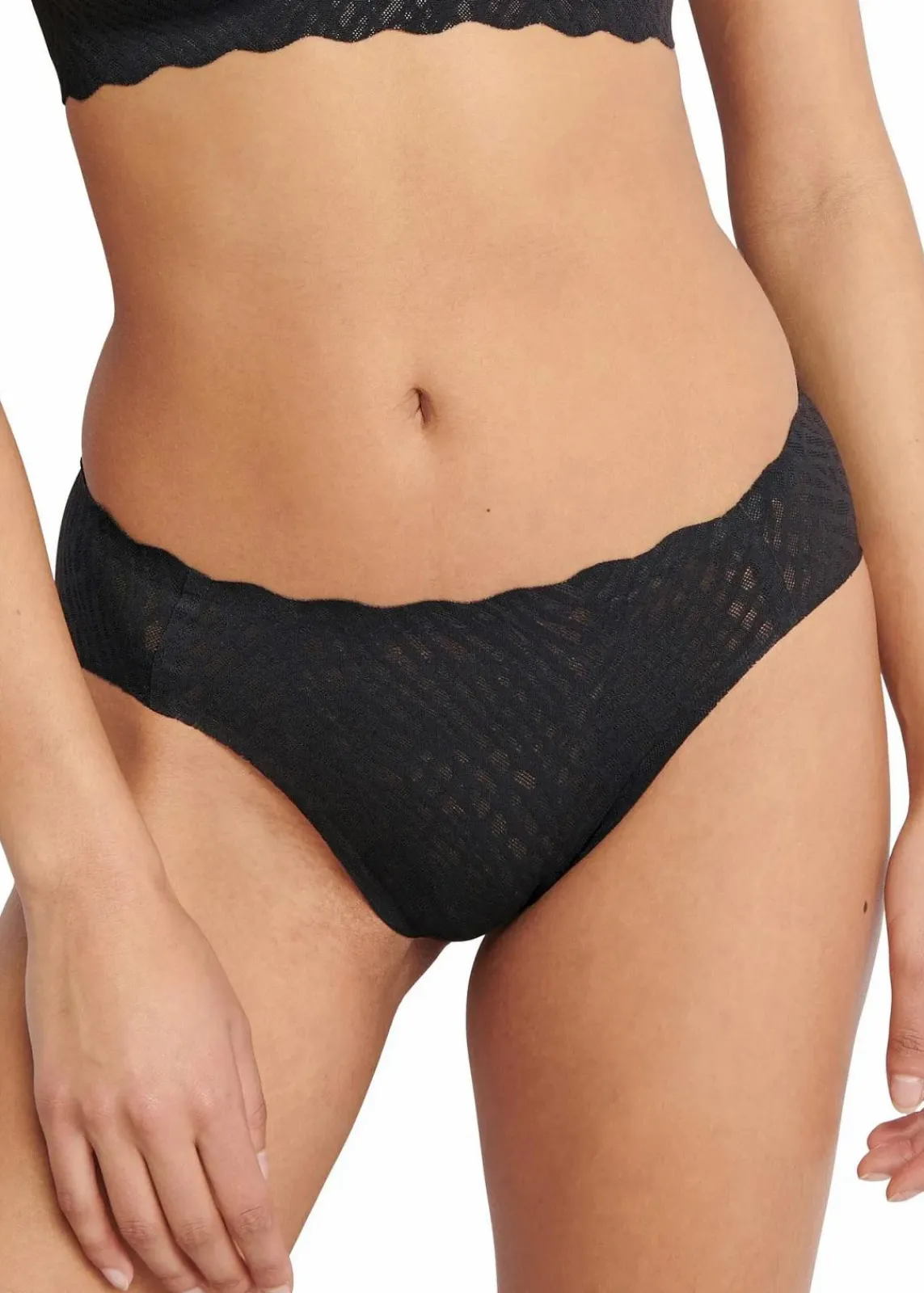 Sloggi Wäsche·Höschen|Nachhaltigere Materialien^ZERO Feel Bliss High leg schwarz