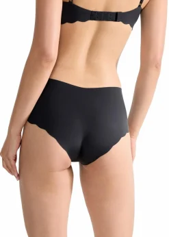 Sloggi Wäsche·Höschen|Sloggi^ZERO Microfibre 2.0 Short (2er Pack) braun + schwarz