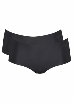 Sloggi Wäsche·Höschen|Sloggi^ZERO Microfibre 2.0 Short (2er Pack) 2x schwarz