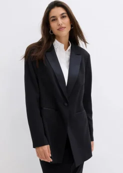 bonprix Bekleidung·Basics|Blazer^Smoking-Blazer schwarz