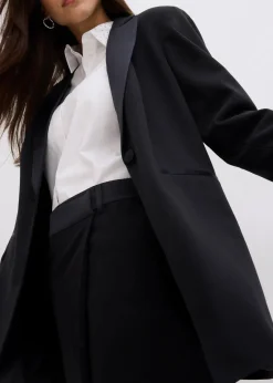 bonprix Bekleidung·Basics|Blazer^Smoking-Blazer schwarz