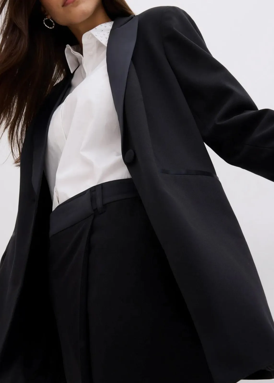 bonprix Bekleidung·Basics|Blazer^Smoking-Blazer schwarz