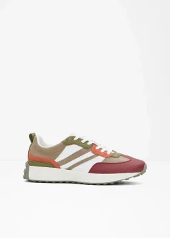 bonprix Sneaker^Sneaker weiß/graubeige/multi