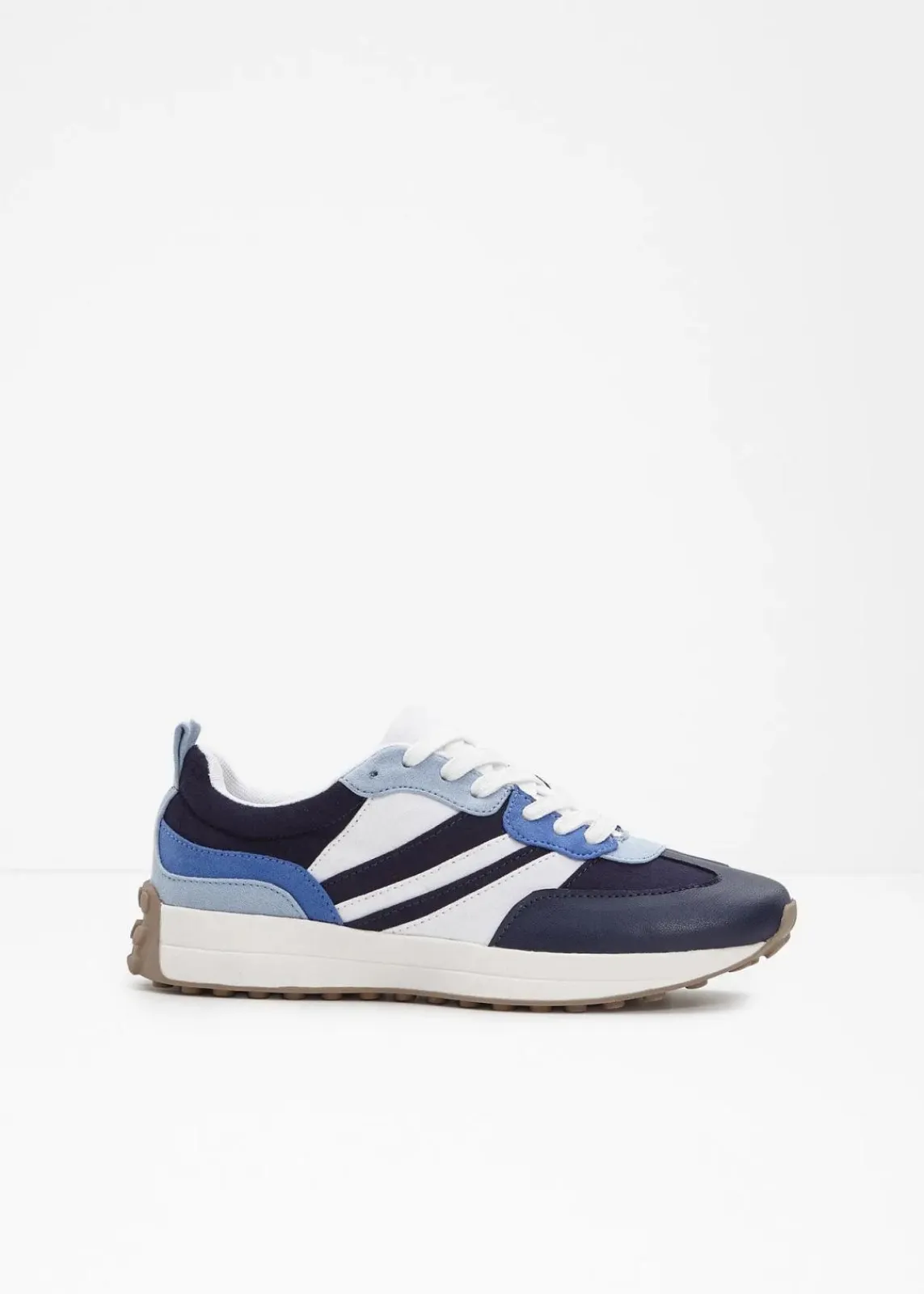 bonprix Sneaker^Sneaker dunkelblau/weiß