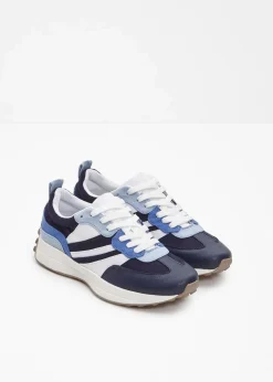 bonprix Sneaker^Sneaker dunkelblau/weiß