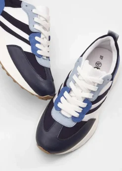 bonprix Sneaker^Sneaker dunkelblau/weiß