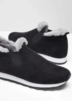 bonprix Sneaker|Schuhe & Accessoires In Spezialgrößen·Elastischer Schaft^Sneaker schwarz