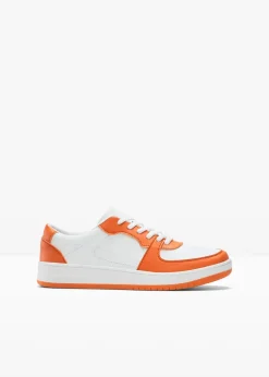 bonprix Sneaker^Sneaker weiß/orange