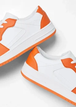 bonprix Sneaker^Sneaker weiß/orange