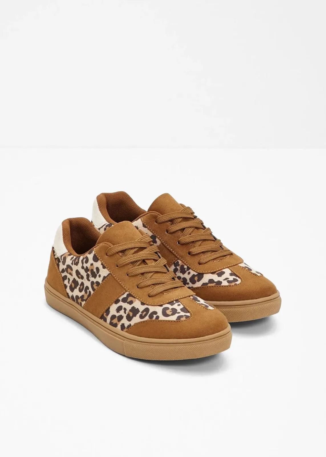 bonprix Sneaker^Sneaker braun leo bedruckt