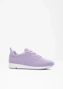 bonprix Sport- & Trekkingschuhe|Sneaker^Sneaker aus Soft-Material hellviolett