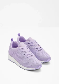 bonprix Sport- & Trekkingschuhe|Sneaker^Sneaker aus Soft-Material hellviolett