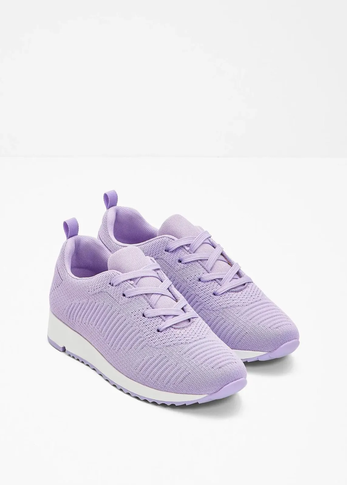 bonprix Sport- & Trekkingschuhe|Sneaker^Sneaker aus Soft-Material hellviolett