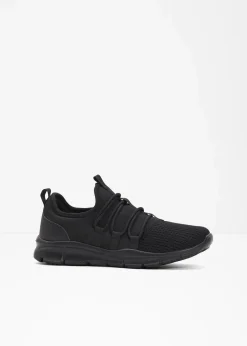 bonprix Sport- & Trekkingschuhe|Sneaker^Sneaker aus Soft-Material schwarz