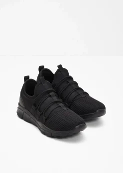 bonprix Sport- & Trekkingschuhe|Sneaker^Sneaker aus Soft-Material schwarz