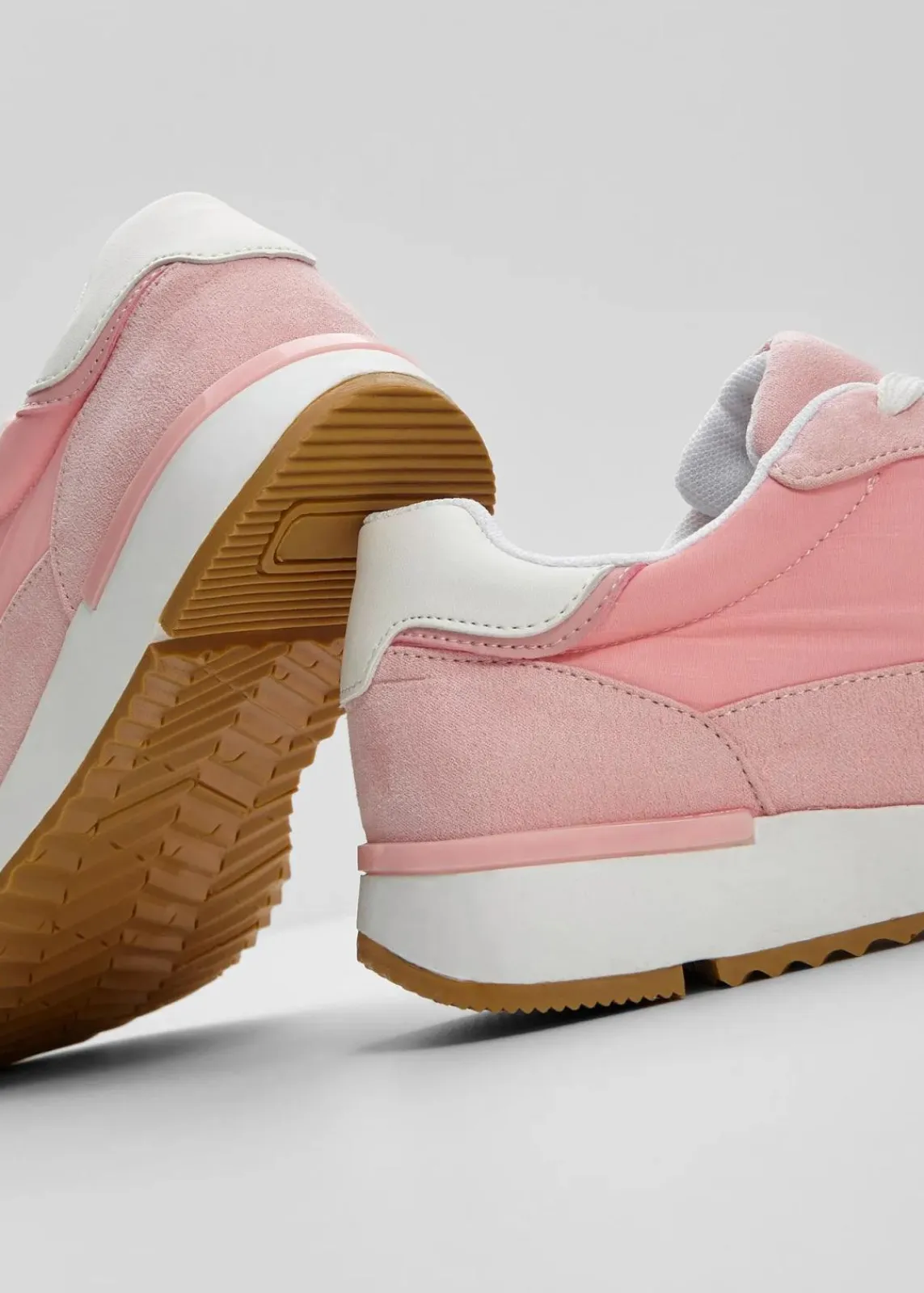 bonprix Sneaker^Sneaker im Retrolook softrosa