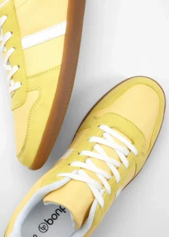 bonprix Sneaker^Sneaker im Retrolook hellgelb