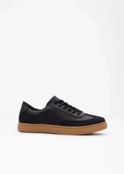 bonprix Sneaker|Sport- & Trekkingschuhe^Sneaker im Retrolook schwarz